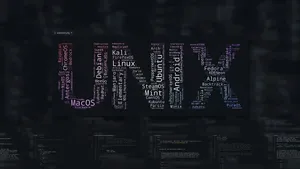Unix Computer Program Typography Wallpaper