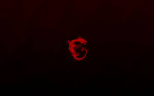 Unleash Red Dragon Power With Msi Wallpaper