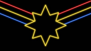 Unleash The Power Of Captain Marvel Wallpaper