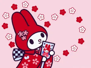 Unleash Your Inner Creativity With My Melody Laptop Wallpaper