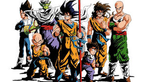 Unleash Your Inner Super Saiyan With Dragon Ball! Wallpaper