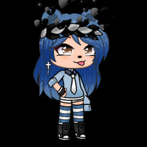 Unleash Your Inner Tomboy With Gacha Life! Wallpaper