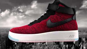 Unleash Your Style With Nike Af1 Sneakers Wallpaper