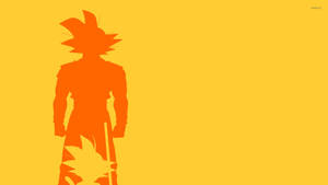 Unleashing A Kamehameha With Goku Wallpaper