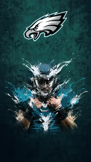 Unlock The Potential Of Philadelphia's Number One Team With A Philadelphia Eagles Iphone Wallpaper