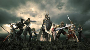 “unlock The Power Of Final Fantasy” Wallpaper