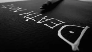 Unlock The Power Of The Death Note With A Simple Pen Wallpaper