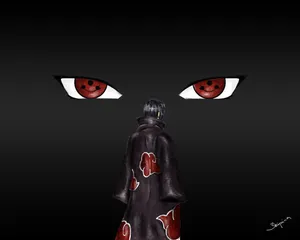 “unlock The Power Of The Itachi Mangekyou Sharingan” Wallpaper