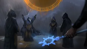 Unlock The Secrets Of The Mysterious Tablet Of Terraria Wallpaper