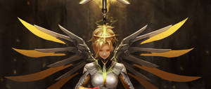 Unlocking Divine Strength - Mercy Activating Ultimate Power Wallpaper