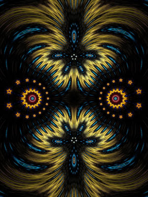Unlocking The Power Of Psychedelic Symmetry Wallpaper
