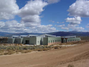 Unm Taos Pueblo Hall Wallpaper