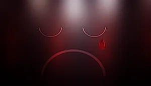 Unshed Tears Of Sorrow - Sad Aesthetic Wallpaper