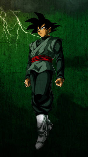 Unstoppable Power Radiates From Goku Black Wallpaper