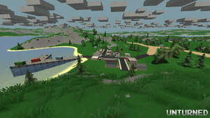 Unturned Washington Port Map Wallpaper