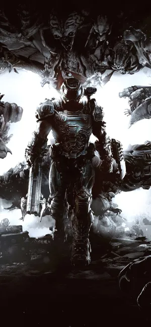 Upgrade Your Device With The New Doom Iphone Wallpaper