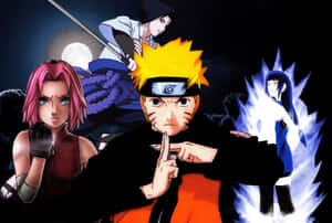 Upgrade Your Workstation With A Naruto-theme Macbook Pro Wallpaper