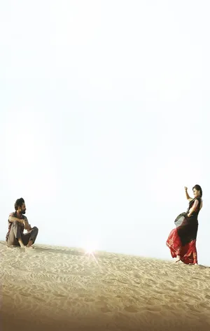Uppena Kakinada Shifting Sands Scene Wallpaper