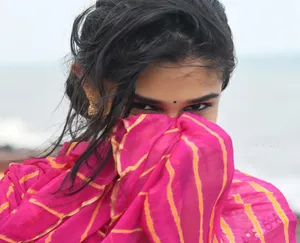 Uppena Sangeetha Charming Eyes Wallpaper