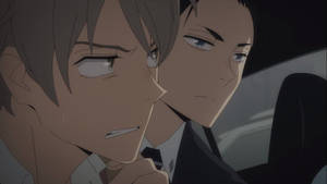 Upset Haru Confronting Daisuke Kambe Wallpaper