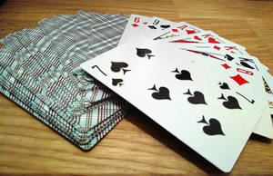 Upside Down Durak Cards Wallpaper