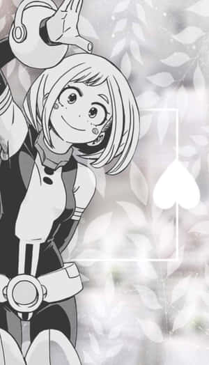 Uraraka Manga Aesthetic Wallpaper