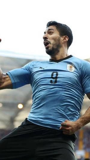 Uruguay Football Star Luis Suárez Wallpaper