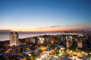 Uruguay Montevideo City View Wallpaper