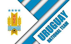 Uruguay National Football Team Auf Logo Wallpaper