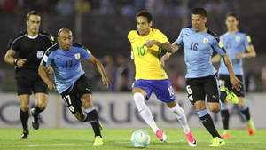 Uruguay National Football Team Vs. Brazil Wallpaper