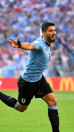 Uruguay Superstar Player Luis Suárez Wallpaper