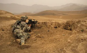 Us Army Mountainous Arid Desert Wallpaper