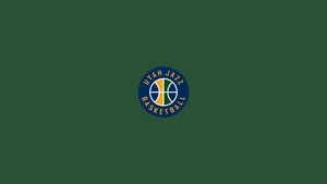 Utah Jazz Emblem Minimalist Wallpaper