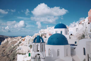 Vacation Aegean Gem Wallpaper