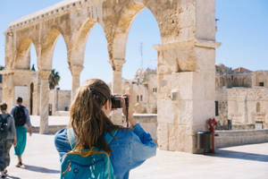 Vacation Temple Mount Wallpaper