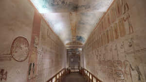 Valleyofthe Kings Tomb Passage Wallpaper