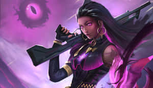 Valorant Desktop Reyna Graphic Artwork Valorant Desktop Wallpaper