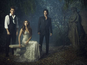 Vampire Diaries Actors Hd Wallpaper