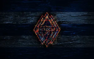 Vancouver Whitecaps Fc Stylized Burning Logo Wallpaper