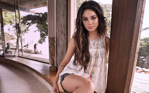 Vanessa Hudgens Bohemian Look Wallpaper