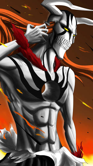 Vasto Lorde With Hole On Chest Bleach Iphone Wallpaper