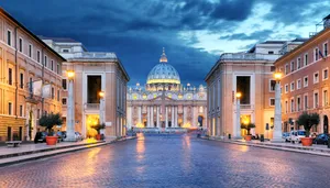 Vatican City Street Wallpaper