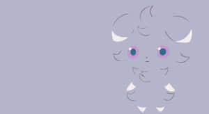 Vector Art Of An Espurr Wallpaper