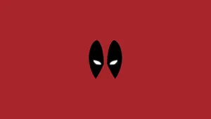 Vector Minimalist Deadpool Logo Wallpaper