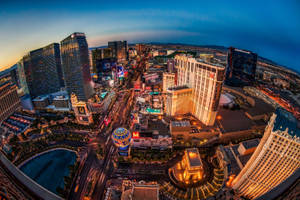 Vegas 4k View Of Skyline Wallpaper