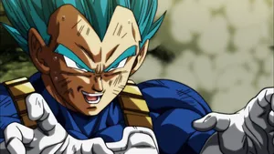 Vegeta Blue Evolved Goku Super Saiyan Wallpaper