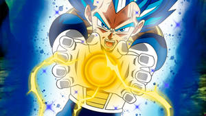 Vegeta Gives A Shine Shot Wallpaper