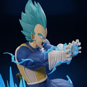 Vegeta In Iconic Saiyan Armor, Ready To Battle Wallpaper