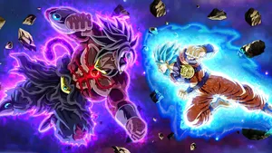 Vegeta, The Evil Prince Of The Saiyans Wallpaper