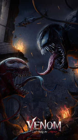 Venom Vs Venom - The Movie Poster Wallpaper